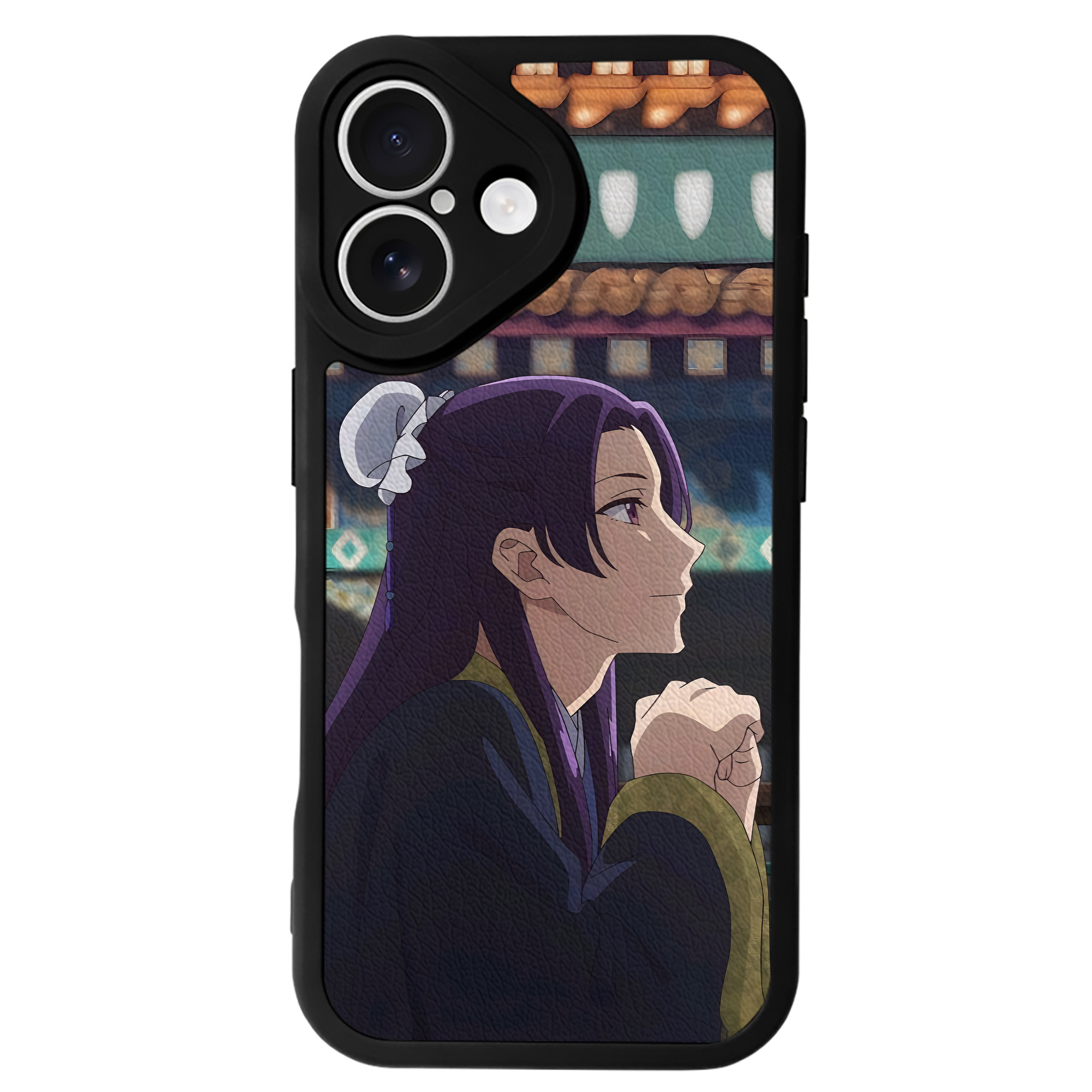 （画像用） 薬屋のひとりごと The Apothecary Diaries 【iPhone 16シリーズ対応】シリコンスマホケース（レザー調） 材質：シリコン